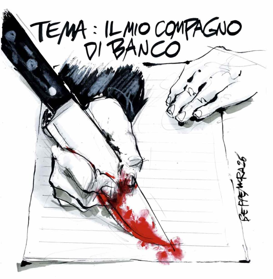 La vignetta di Beppe Mora