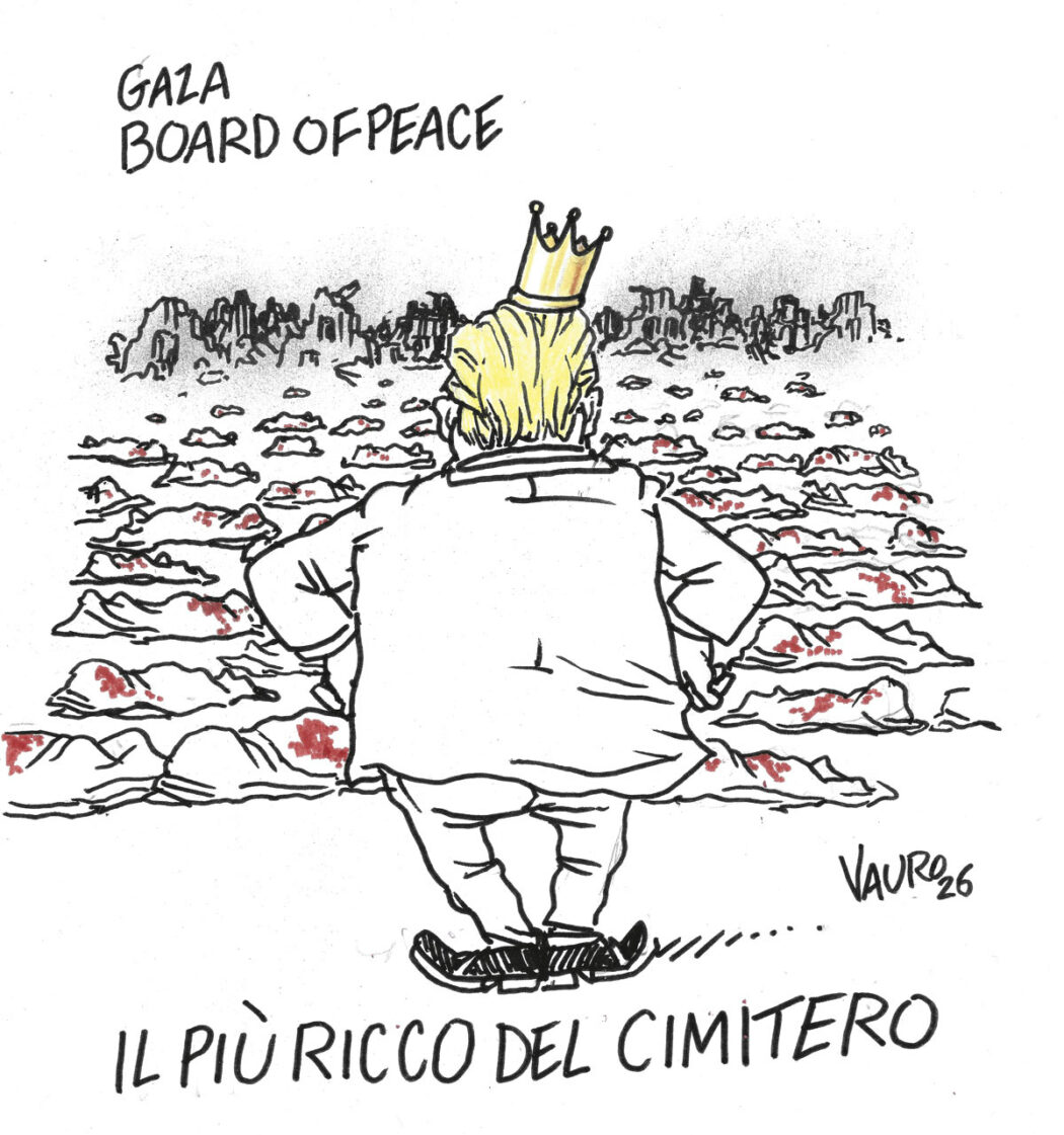 La vignetta di Vauro