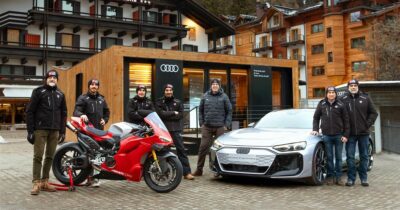 Copertina di Audi e Madonna di Campiglio ospitano il Ducati Lenovo Team e Campioni in Pista