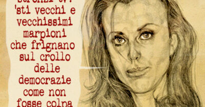 Copertina di La vignetta di Mannelli