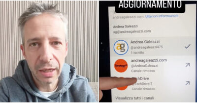 Copertina di “Ecco cosa succede a scherzare sui chatbot cinesi, oltre all’amore della mamma ti rubano pure il canale. Hanno sfruttato un mio punto debole”: la denuncia dello YouTuber Andrea Galeazzi