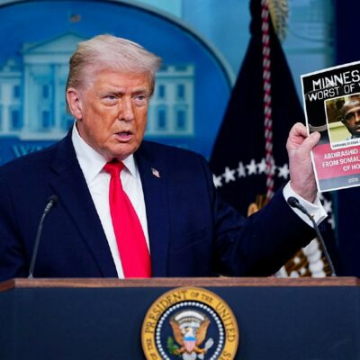 Copertina di Stati Uniti: un anno di mandato secondo Donald: “Usa più sicuri e ho chiuso 8 guerre”