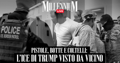 Copertina di Pistole, botte e coltelli: l’Ice di Trump visto da vicino. Segui la diretta di Millennium Live