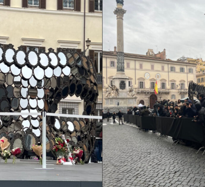 In fila per l’ultimo addio a Valentino, l’ultimo imperatore di Roma (e della moda). “Giancarlo e Valentino: Forever…”: una sola parola carica di un significato potente