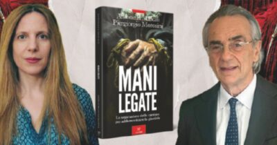 Copertina di “Mani legate”: oggi a Roma Mascali, Morosini e Bachelet