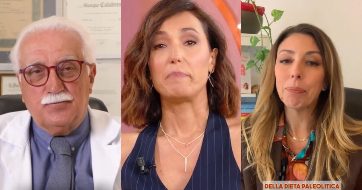 “Quando c’è lei so già che mi innervosisco”: scintille in studio a La Volta Buona per la “dieta paleolitica”, scoppia la lite tra gli esperti