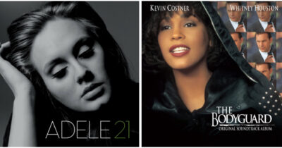 Copertina di Adele batte Whitney Houston: l’album “21” supera la colonna sonora cult di “The Bodyguard” ed è il più venduto di tutti i tempi da una artista