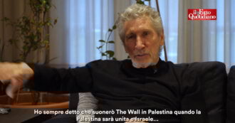 Copertina di Roger Waters in esclusiva al Fatto: “Con il mio ultimo respiro spero di suonare The Wall in Palestina” – Video