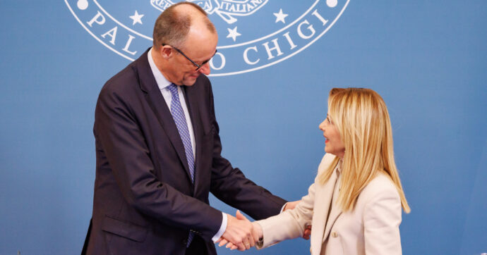 Vertice Meloni-Merz, la premier: “L’Ue scelga se essere protagonista o subire il destino”. Il cancelliere: “Il Board della pace di Trump? Così è inaccettabile”