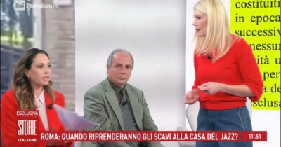 Copertina di Emanuela Orlandi, perché gli scavi alla Casa del Jazz si sono interrotti? Eleonora Daniele mostra in diretta una lettera inedita