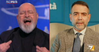 Copertina di Bonaccini sbotta con Borgonovo: “Sono stanco della vostra propaganda elettorale sulla sicurezza. Basta”. Su La7