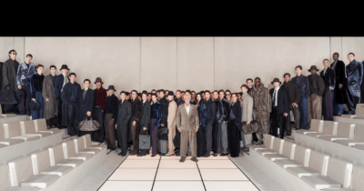 Copertina di Il “nuovo” Armani senza Re Giorgio: Leo Dell’Orco firma la collezione Uomo “Cangiante”, tra giochi di luce e colore