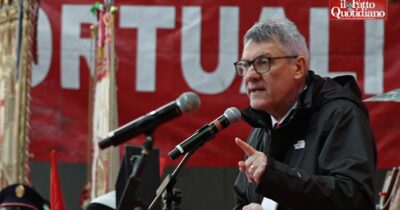 Copertina di Landini: “Oggi la ricchezza è in mano a pochi. Tassa dell’1% per chi guadagna oltre 2 milioni, ricaveremmo 25 miliardi”