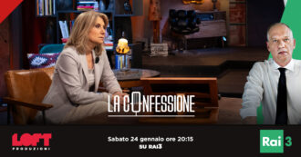 Copertina di Ferrario a La Confessione di Gomez (Rai 3): “I discorsi di Trump? Non è improvvisazione, ma minacce. Anche agli alleati”