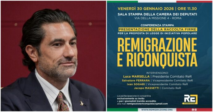 Casapound e Fronte Skinheads alla Camera per parlare di “remigrazione” grazie alla Lega: è bufera
