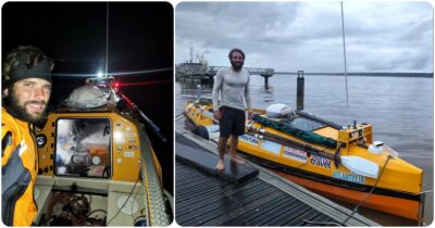 Copertina di Ha attraversato l’Oceano Atlantico con una barca a remi: l’ultima impresa di Lorenzo Barone