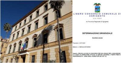 Copertina di In 1.600 per due posti da usciere e l’ex Provincia di Agrigento annulla il bando: “Sono tanti, selezione costerebbe troppo”