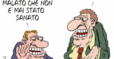 Copertina di La vignetta di Franzaroli