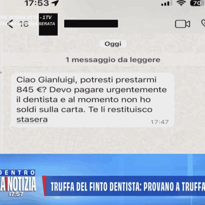 “Volevano da me 845 euro, era la truffa del finto dentista. Ma io la faccia da pollo da spennare non credo di averla”: la denuncia di Gianluigi Nuzzi – IL VIDEO