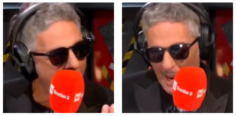 “Falsissimo 3,6 milioni di views? Praticamente come 8 puntate di BellaMa’. Che casino sta succedendo…”: Fiorello imita Fabrizio Corona a La Pennicanza