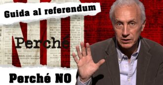 Copertina di Perché No, la guida pratica al referendum di Marco Travaglio. Il primo video: come cambia la Costituzione? Cosa comporta la separazione delle carriere?