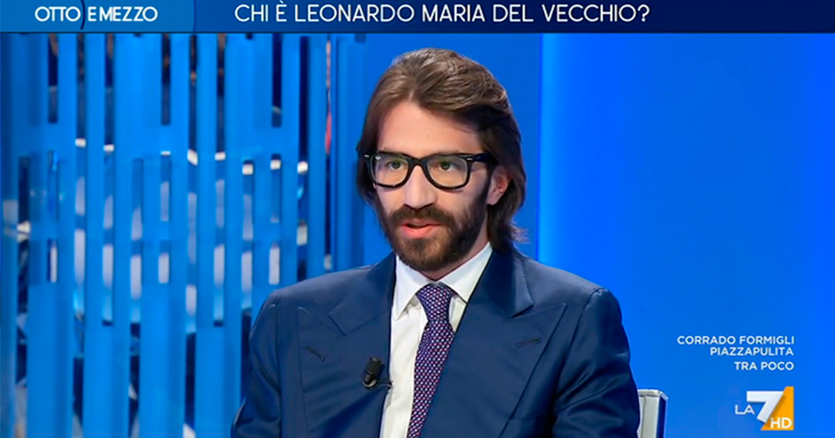 Del Vecchio jr a La7: “Mi piace l’Italia di Meloni, ho votato lei e Renzi. I giornali? Voglio un’informazione vera e non da tiktoker”