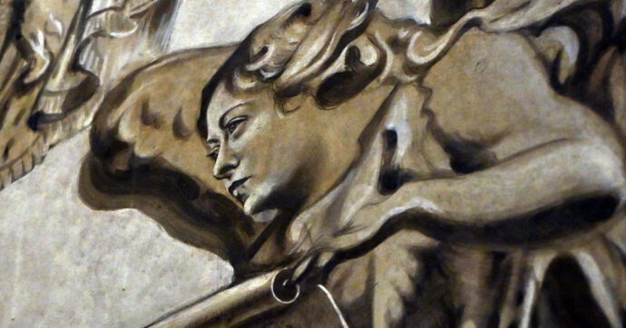 L’affresco con Meloni sulle prime pagine dei giornali. Possibile che siamo veramente così tonti?