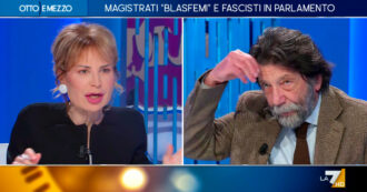 Copertina di Casapound, Cacciari: “Io li avrei fatti entrare alla Camera e ci avrei discusso”. Scintille con Lilli Gruber