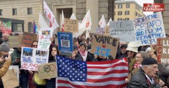 Copertina di Milano in piazza contro l’Ice di Trump ai Giochi invernali: “La barbarie non può far rima con le Olimpiadi”. E a manifestare anche cittadini Usa: “Una vergogna”