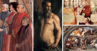 Copertina di Affresco di un Paese ridicolo: Meloni come i Medici e  Leone X…