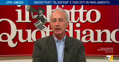 Copertina di Referendum, Travaglio a La7: “Quando la politica prova a mettersi sopra la magistratura, i cittadini si incazzano”