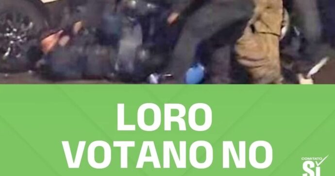 “Chi ha pestato il poliziotto vota No al referendum”: il surreale post del comitato del Sì sui fatti di Torino