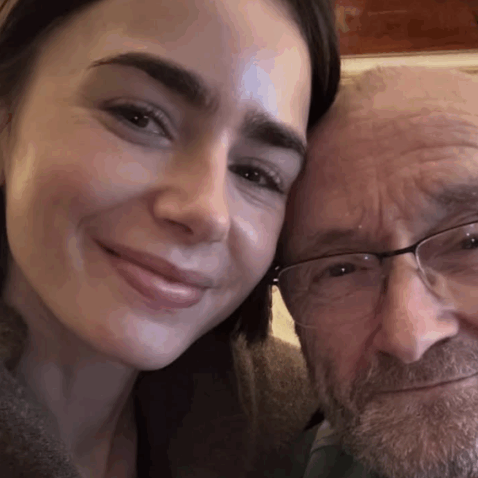 Lily Collins posta alcune foto con il papà Phil e gli scrive un lungo messaggio: “Grata di aver potuto festeggiare i tuoi 75 anni”