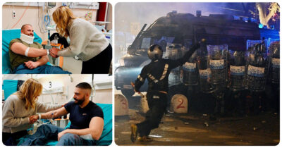 Copertina di Askatasuna, Meloni visita il poliziotto pestato. Due arresti, 29 agenti feriti. Salvini: “Ora tolleranza zero”