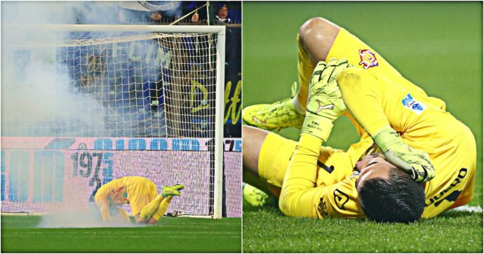 Audero colpito da un petardo in Cremonese-Inter, Marotta: “Gesto insulso e clamoroso”. Cosa rischia il club nerazzurro