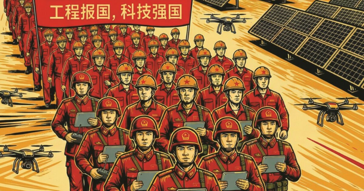 Cina, l’esercito degli ingegneri ha conquistato il mondo green