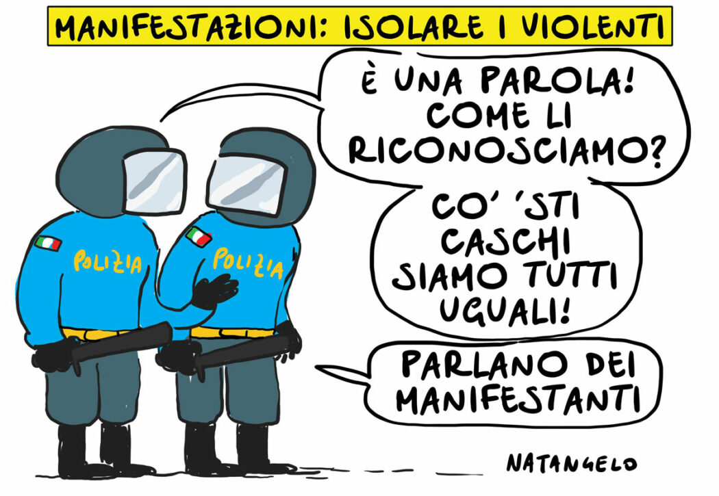 La vignetta di Natangelo