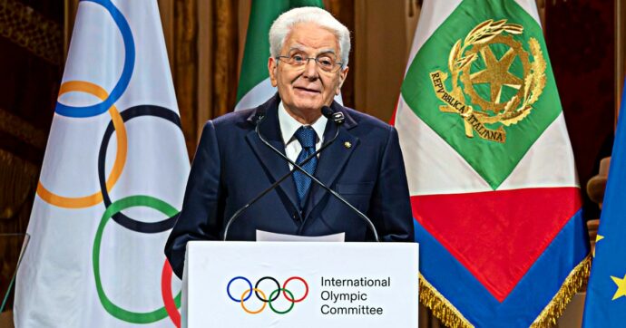 “Chiediamo rispetto della tregua olimpica. Lo sport faccia tacere le armi”: Mattarella apre i Giochi di Milano-Cortina