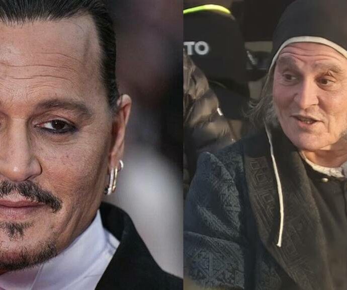 Le immagini dal set di Johnny Depp nei panni di Scrooge sono soprendenti: ecco le foto pubblicate dal Daily Mail