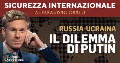 Copertina di Russia-Ucraina: il dilemma di Putin. La diretta con Alessandro Orsini