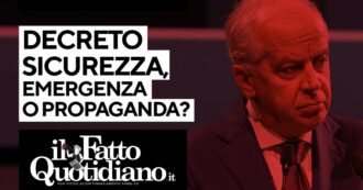 Copertina di Decreto sicurezza, emergenza o propaganda? La diretta con Gomez e Mantovani