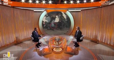 Copertina di “Siete oggettivamente responsabili”, “Quello che dice è grave, lo respingo”: il faccia a faccia Vespa-Bonelli sui fatti di Torino