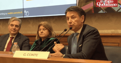 Copertina di Sicurezza, Conte: “Cercano di impedire il dissenso”. E sul referendum: “Vogliono politici che non rispondono a nessuna autorità giudiziaria”