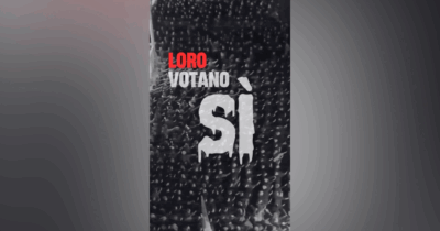 Copertina di Referendum, il Pd rilancia video con adunata di estrema destra e il saluto romano: “Loro votano sì”. È polemica