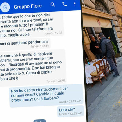 Copertina di Ciccio, “il Tabaccaio” e l’uomo di Palazzo Chigi. Tutte le chat della Squadra Fiore: “Risolviamo problemi, loro sanno tutto”