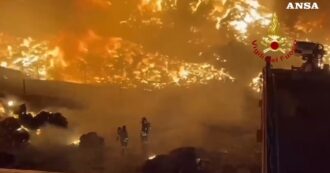 Copertina di Allarme diossina nel Palermitano, incendio nell’impianto di trattamento rifiuti di Campofelice di Roccella – Video