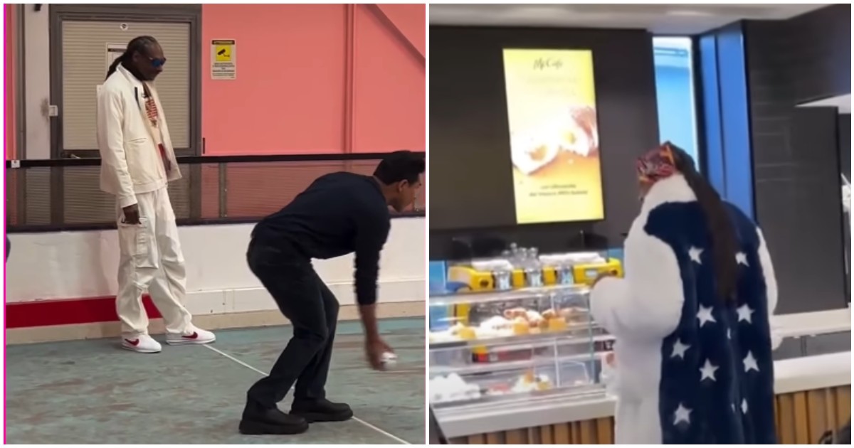 “Ha giocato a bocce con mio papà”. L’hamburger da McDonald’s e lo gnocco fritto alla Balera dell’Ortica: Snoop Dogg star delle Olimpiadi
