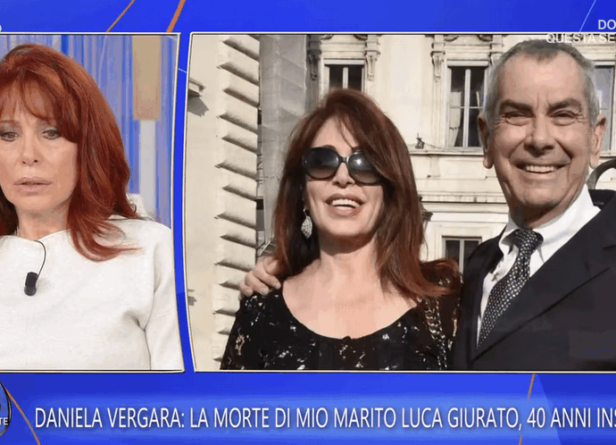 “Luca Giurato è andato via all’improvviso, non siamo riusciti a dirci tutto. Mi ha conquistato il suo essere buono, non conosceva l’invidia e la concorrenza”: Daniela Vergara in lacrime a La Volta Buona