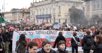 "Fuori Vance e Rubio da Milano". La protesta degli studenti nel giorno dell