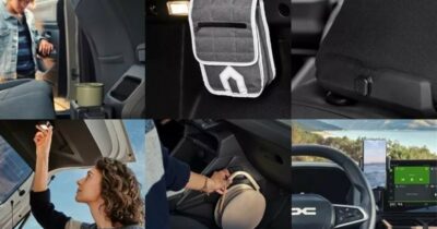 Copertina di YouClip, gli accessori modulari che rendono versatili gli interni di Sandero